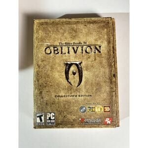 Elder Scrolls: Oblivion Collectors Edition For PC Complete with Rare Coin